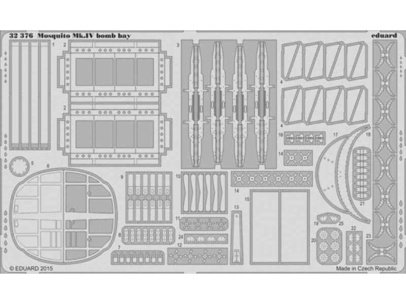 Mosquito Mk. IV bomb bay 1/32 - Hk Models - zdjęcie 1 Mosquito Mk. IV bomb bay 1/32 - Hk Models - zdjęcie 1