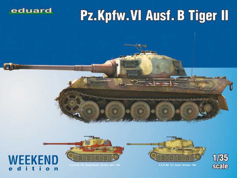 Pz. Kpfw.  VI Ausf.  B Tiger II WEEKEND 1/35 - zdjęcie 1