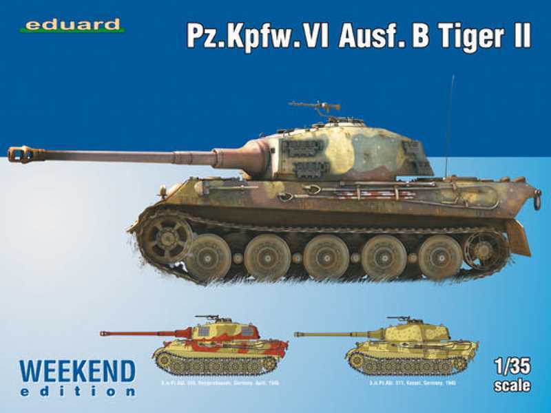 Pz. Kpfw. VI Ausf. B Tiger II WEEKEND 1/35 - zdjęcie 1 Pz. Kpfw. VI Ausf. B Tiger II WEEKEND 1/35 - zdjęcie 1