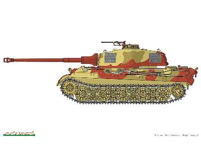 Pz. Kpfw.  VI Ausf.  B Tiger II WEEKEND 1/35 - zdjęcie 12