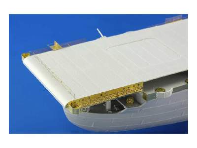 USS CV-5 Yorktown part 3 superstructure 1/350 - Merit - zdjęcie 5