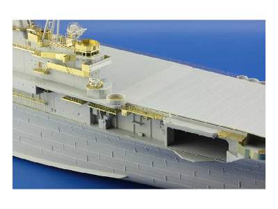 USS CV-5 Yorktown part 3 superstructure 1/350 - Merit - zdjęcie 10