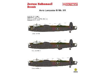 Kalkomania - Avro Lancaster B.I - zdjęcie 2