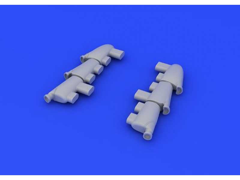 Hurricane Mk. I exhaust stacks 1/48 - Airfix - zdjęcie 1 Hurricane Mk. I exhaust stacks 1/48 - Airfix - zdjęcie 1