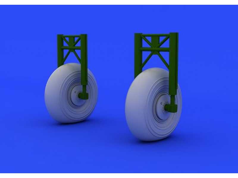 Beaufighter Mk. X wheels 1/72 - Airfix - zdjęcie 1 Beaufighter Mk. X wheels 1/72 - Airfix - zdjęcie 1