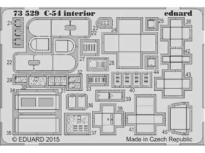 C-54 interior S. A. 1/72 - Revell - zdjęcie 2