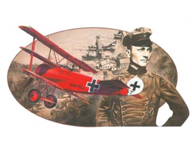 Fokker Dr. I, Red Baron - Knights of the Sky Collection - zdjęcie 1 Fokker Dr. I, Red Baron - Knights of the Sky Collection - zdjęcie 1