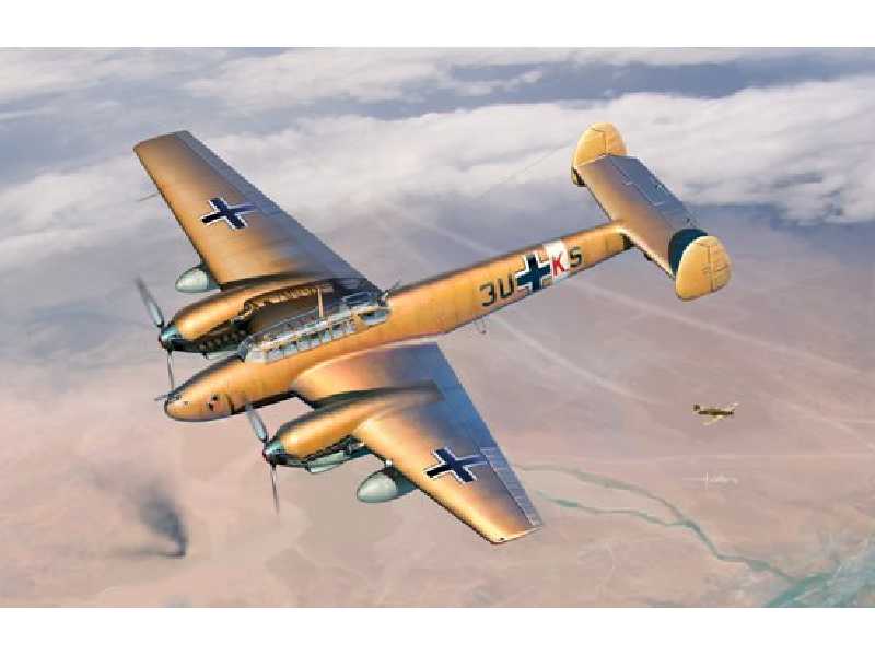 Messerschmitt Bf110E-2 Trop - Wing Tech Series - zdjęcie 1 Messerschmitt Bf110E-2 Trop - Wing Tech Series - zdjęcie 1