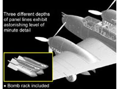 Messerschmitt Bf110E-2 Trop - Wing Tech Series - zdjęcie 5