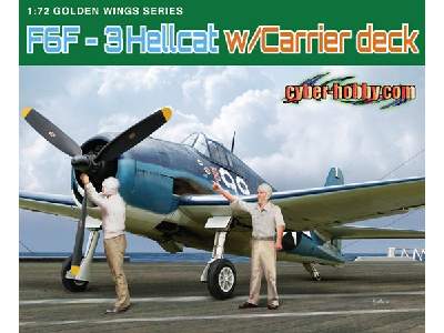 F6F-3 Hellcat w/Carrier Deck - Wing Tech Series - zdjęcie 1