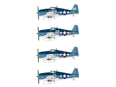 F6F-3 Hellcat w/Carrier Deck - Wing Tech Series - zdjęcie 6
