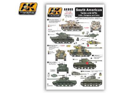 South American Tanks And Afvs Chile, Paraguay And Cuba - zdjęcie 1