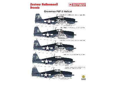 Kalkomania - Grumman F6F-3 Hellcat - zdjęcie 2