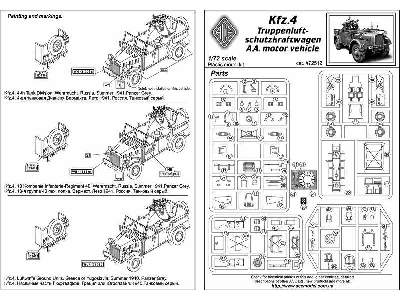 Model: Kfz.4 Truppenluftschutzkraftwagen - A.A. motor vehicle - zdjęcie 27