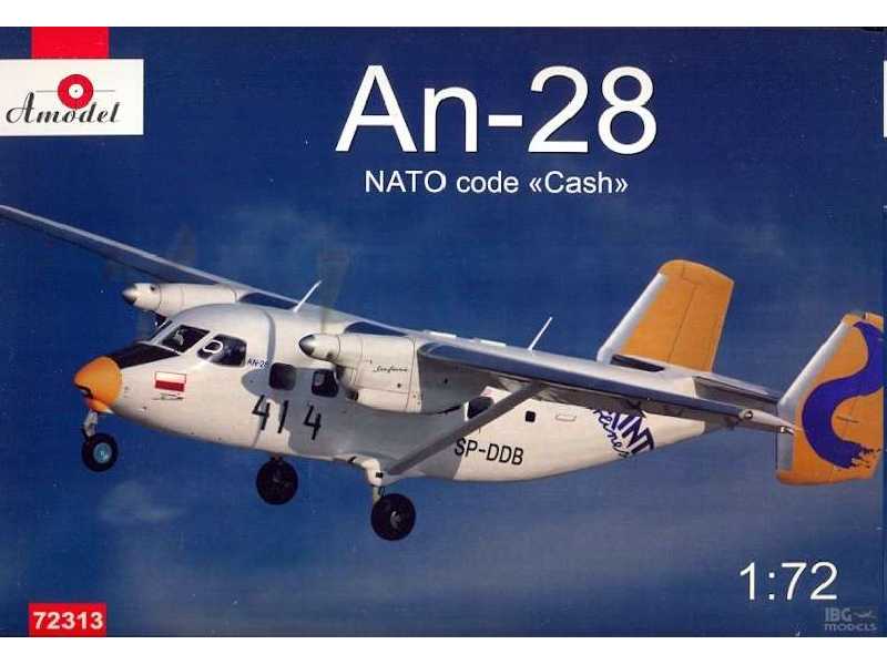 An-28 NATO code Cash - polskie oznaczenia - zdjęcie 1 An-28 NATO code Cash - polskie oznaczenia - zdjęcie 1