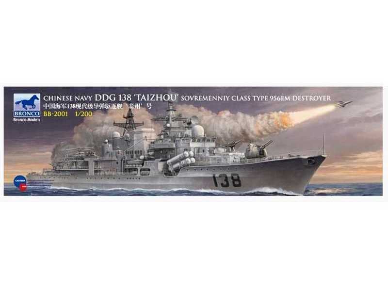 Chiński niszczyciel DDG 138 TAIZHOU Sovremenniy Class 956EM - zdjęcie 1 Chiński niszczyciel DDG 138 TAIZHOU Sovremenniy Class 956EM - zdjęcie 1