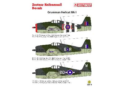 Kalkomania - Grumman Hellcat I - zdjęcie 2