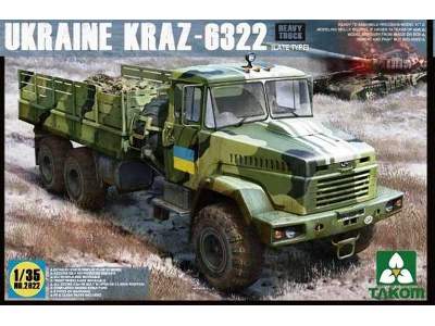 Ukraińska ciężarówka KrAZ-6322 - późna - zdjęcie 1