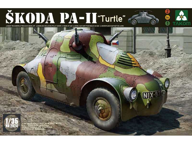 WWII Skoda PA-II (Turtle) - zdjęcie 1 WWII Skoda PA-II (Turtle) - zdjęcie 1
