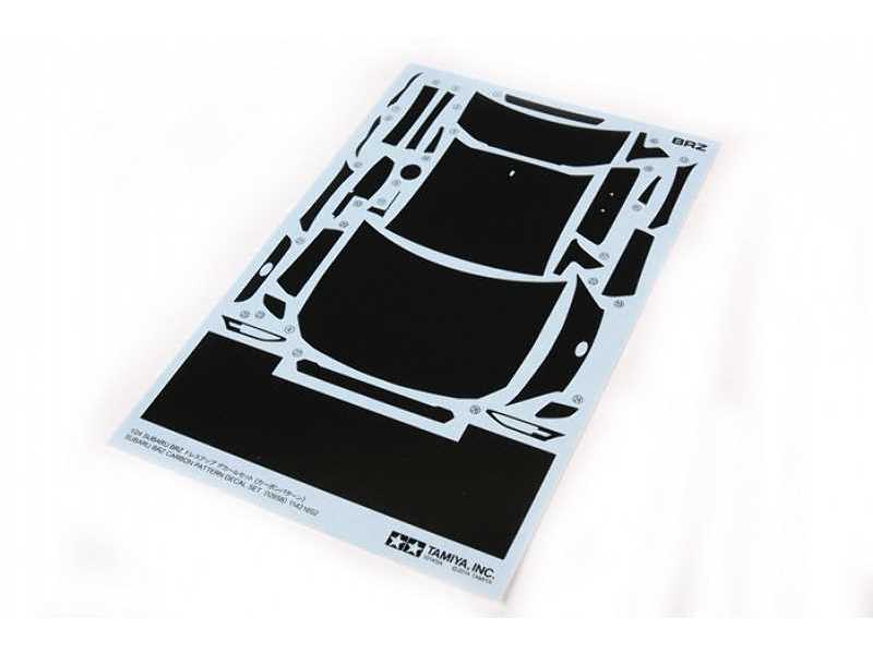 Subaru BRZ Carbon Pattern Decal Set for 24324 - zdjęcie 1 Subaru BRZ Carbon Pattern Decal Set for 24324 - zdjęcie 1