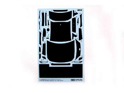 Subaru BRZ Carbon Pattern Decal Set for 24324 - zdjęcie 2