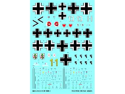 Kalkomania - Messerschmitt Bf 109E-3 - zdjęcie 1