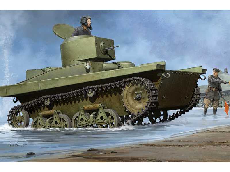 T-37A (Podolsk) sowiecki czołg lekki - zdjęcie 1 T-37A (Podolsk) sowiecki czołg lekki - zdjęcie 1