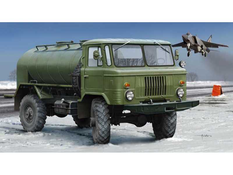 GAZ-66 radziecka ciężarówka - cysterna - zdjęcie 1 GAZ-66 radziecka ciężarówka - cysterna - zdjęcie 1