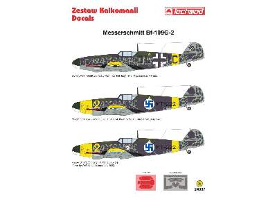 Kalkomania - Messerschmitt Bf 109G-2 - zdjęcie 2