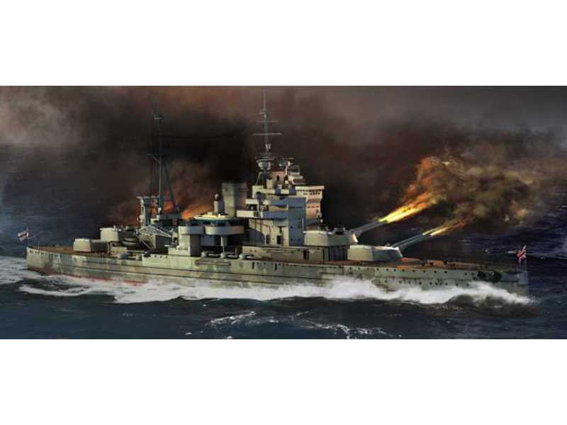 Pancernik HMS Queen Elizabeth 1941 - zdjęcie 1 Pancernik HMS Queen Elizabeth 1941 - zdjęcie 1