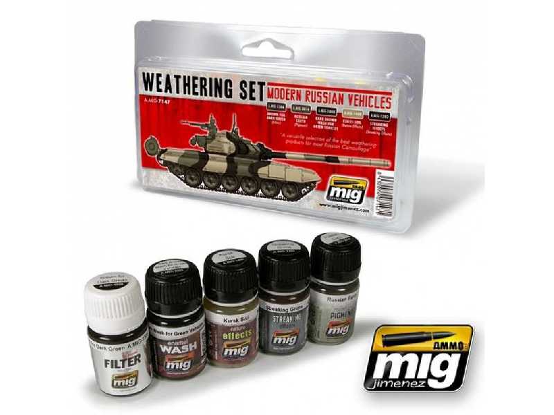Modern Russian Vehicles Weathering Set - zdjęcie 1 Modern Russian Vehicles Weathering Set - zdjęcie 1