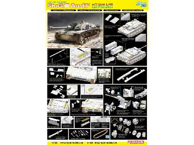 StuG.III Ausf.F w/7.5cm L/48 Last Production - Smart Kit - zdjęcie 2