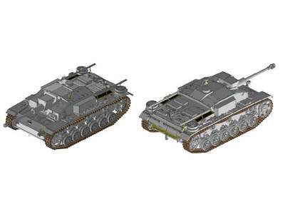 StuG.III Ausf.F w/7.5cm L/48 Last Production - Smart Kit - zdjęcie 5