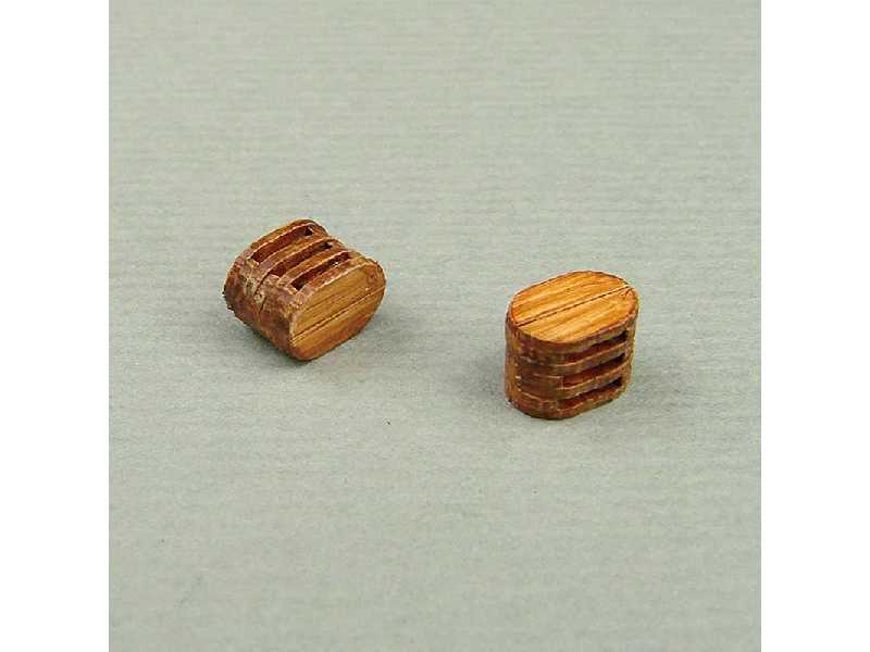 Bloki potrójne z ramieniem 5.5mm (8szt.) - zdjęcie 1 Bloki potrójne z ramieniem 5.5mm (8szt.) - zdjęcie 1