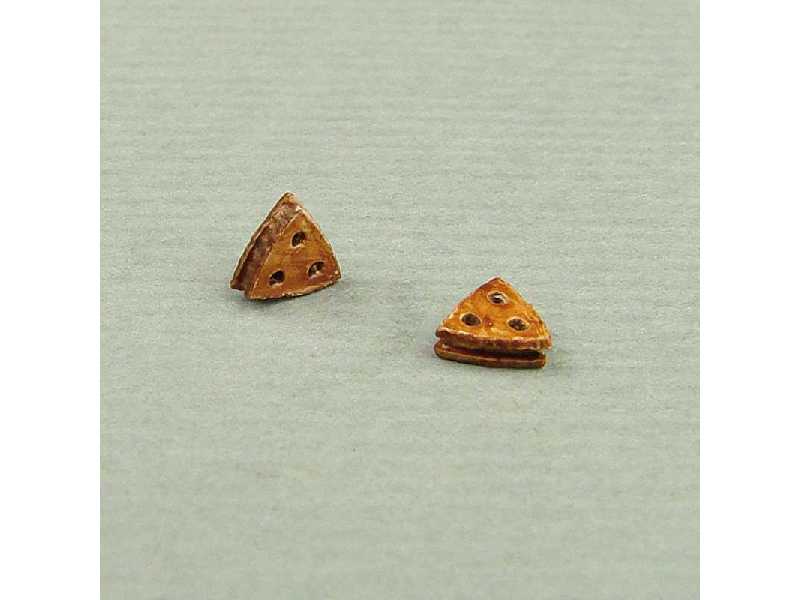 Jufersy trójkątne pięć otworów 4,5mm (10szt.) - zdjęcie 1 Jufersy trójkątne pięć otworów 4,5mm (10szt.) - zdjęcie 1
