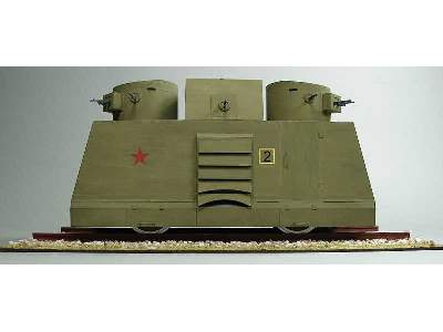 Leningrad Armored Self-Propelled Railroad Car    - zdjęcie 2