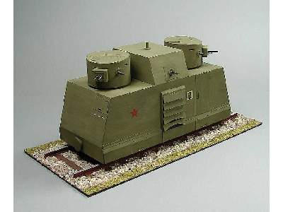 Leningrad Armored Self-Propelled Railroad Car    - zdjęcie 3