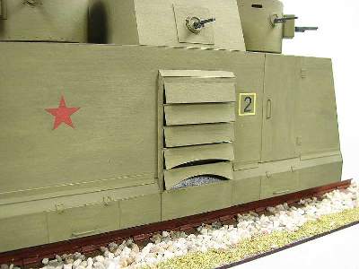 Leningrad Armored Self-Propelled Railroad Car    - zdjęcie 5