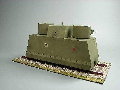 Leningrad Armored Self-Propelled Railroad Car    - zdjęcie 6