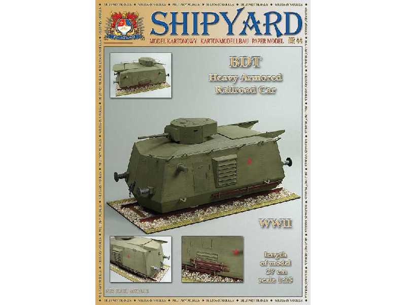 BDT Heavy Armored Railroad Car - zdjęcie 1 BDT Heavy Armored Railroad Car - zdjęcie 1