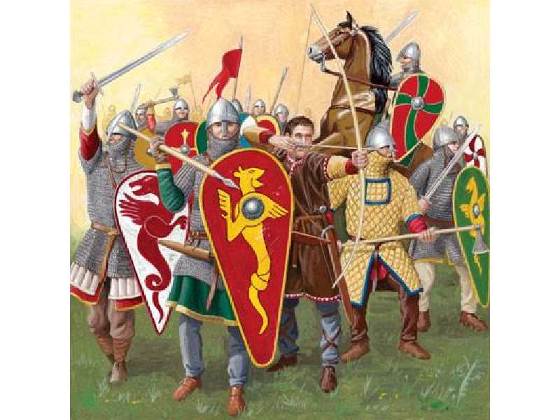 Figurki - Normanowie - 1066 r. - zdjęcie 1 Figurki - Normanowie - 1066 r. - zdjęcie 1