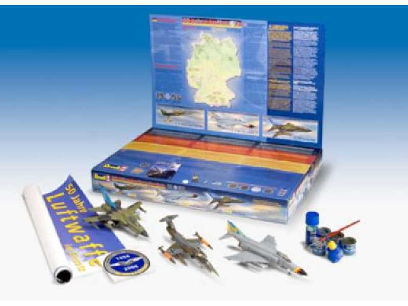 Zestaw współczesnych samolotów Luftwaffe - zdjęcie 1 Zestaw współczesnych samolotów Luftwaffe - zdjęcie 1