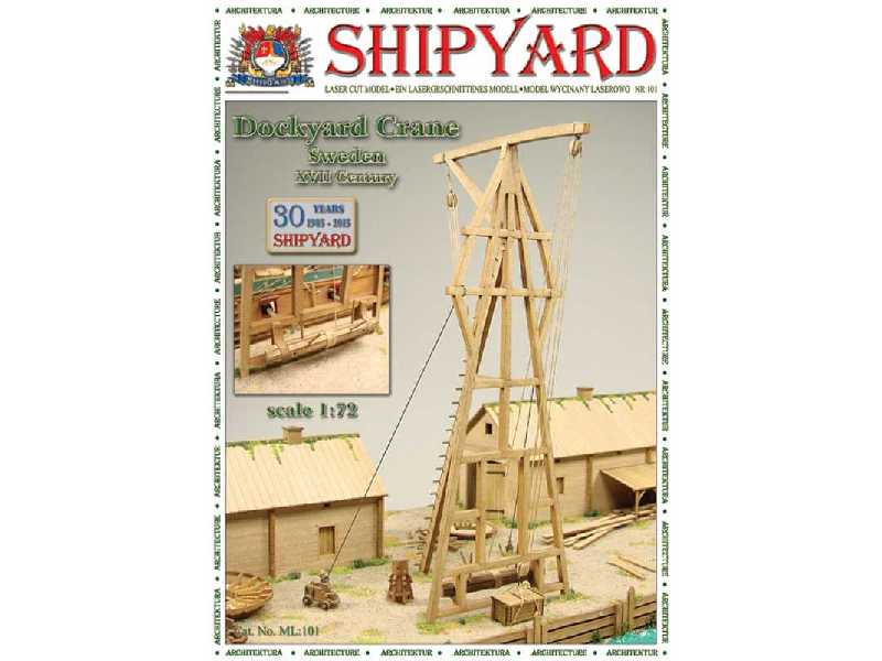 Dockyard Crane - Sweden XVII Century - zdjęcie 1 Dockyard Crane - Sweden XVII Century - zdjęcie 1