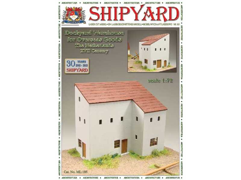 Dockyard warehouse for overseas goods - The Netherlands XVII - zdjęcie 1 Dockyard warehouse for overseas goods - The Netherlands XVII - zdjęcie 1
