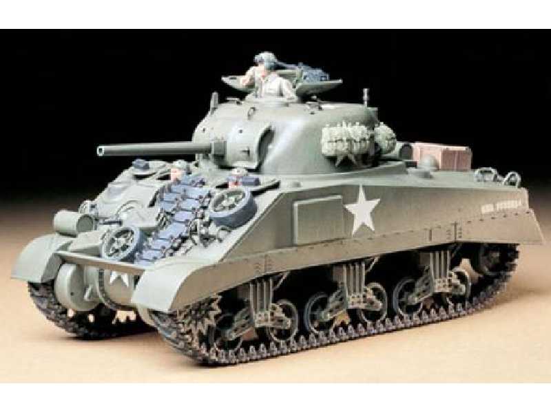 Amerykański czołg średni M4 Sherman (Early Production) - zdjęcie 1 Amerykański czołg średni M4 Sherman (Early Production) - zdjęcie 1