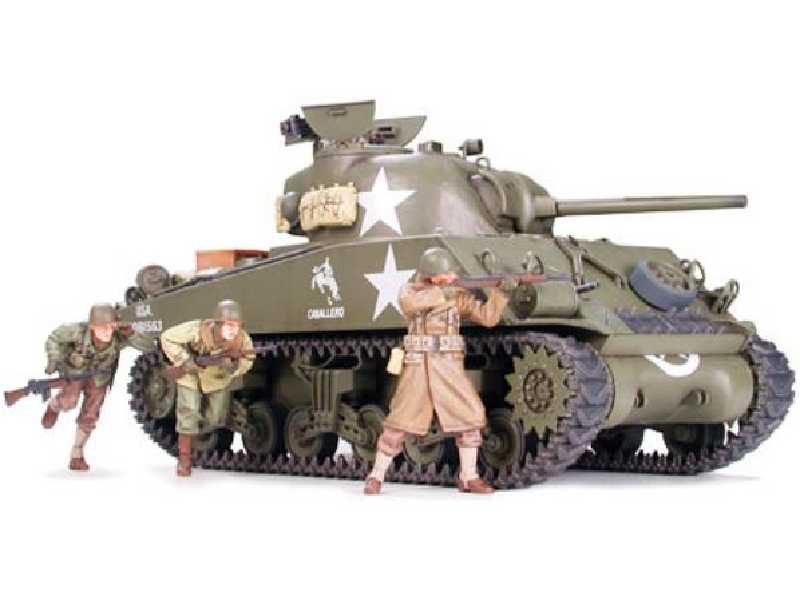 Amerykański czołg średni M4A3 Sherman 75mm Gun Late Prod. - zdjęcie 1 Amerykański czołg średni M4A3 Sherman 75mm Gun Late Prod. - zdjęcie 1