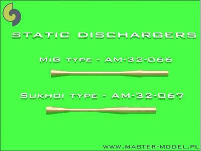 Static dischargers - type used on Sukhoi jets (14pcs) - zdjęcie 3