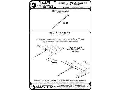 Aero L-39 Albatros - Rurki Pitota - zdjęcie 1