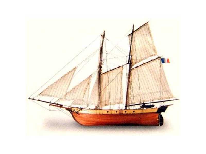 Szkuner La Toulonnaise - 1823 - zdjęcie 1 Szkuner La Toulonnaise - 1823 - zdjęcie 1