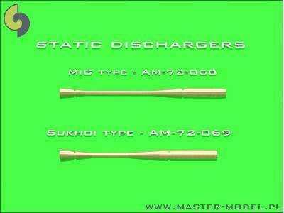Static dischargers - type used on MiG jets (14pcs) - zdjęcie 3